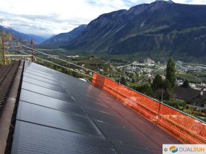 installation solaire 2-en-1 suisse