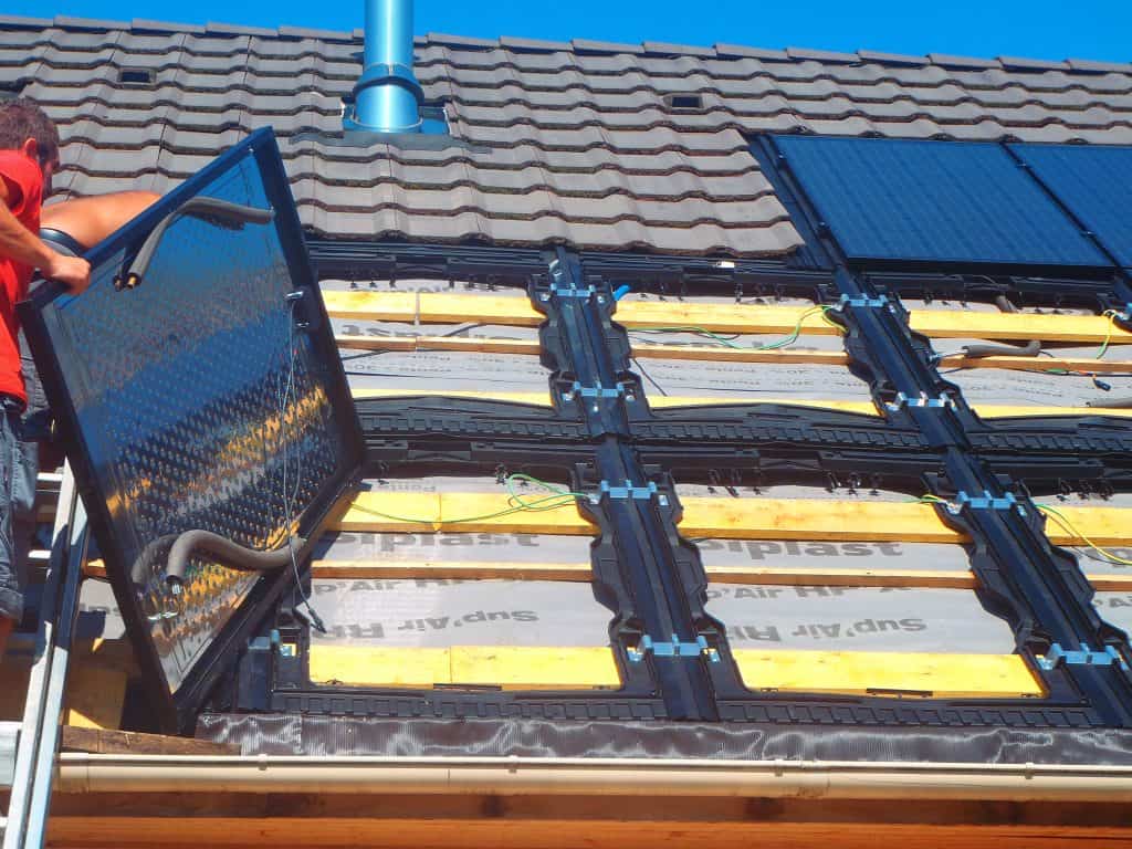 panneaux solaires dualsun installation