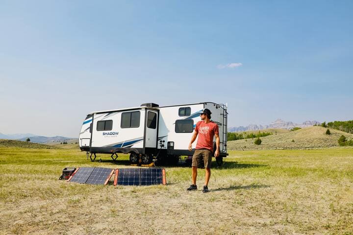 panneau solaire pour camping car
